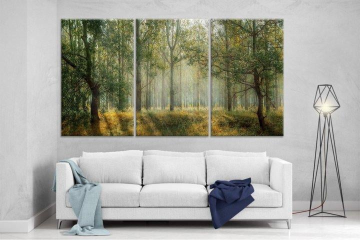 Картина модульная на холсте DK Березки 159x99 см (XL6)