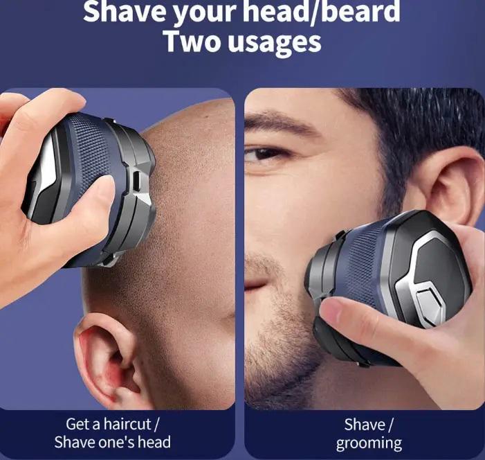 Електробритва акумуляторна XO CF21 5W/1400 mAh Blue (608143) - фото 7 Електробритва акумуляторна XO CF21 5W/1400 mAh Blue (608143) - фото 7