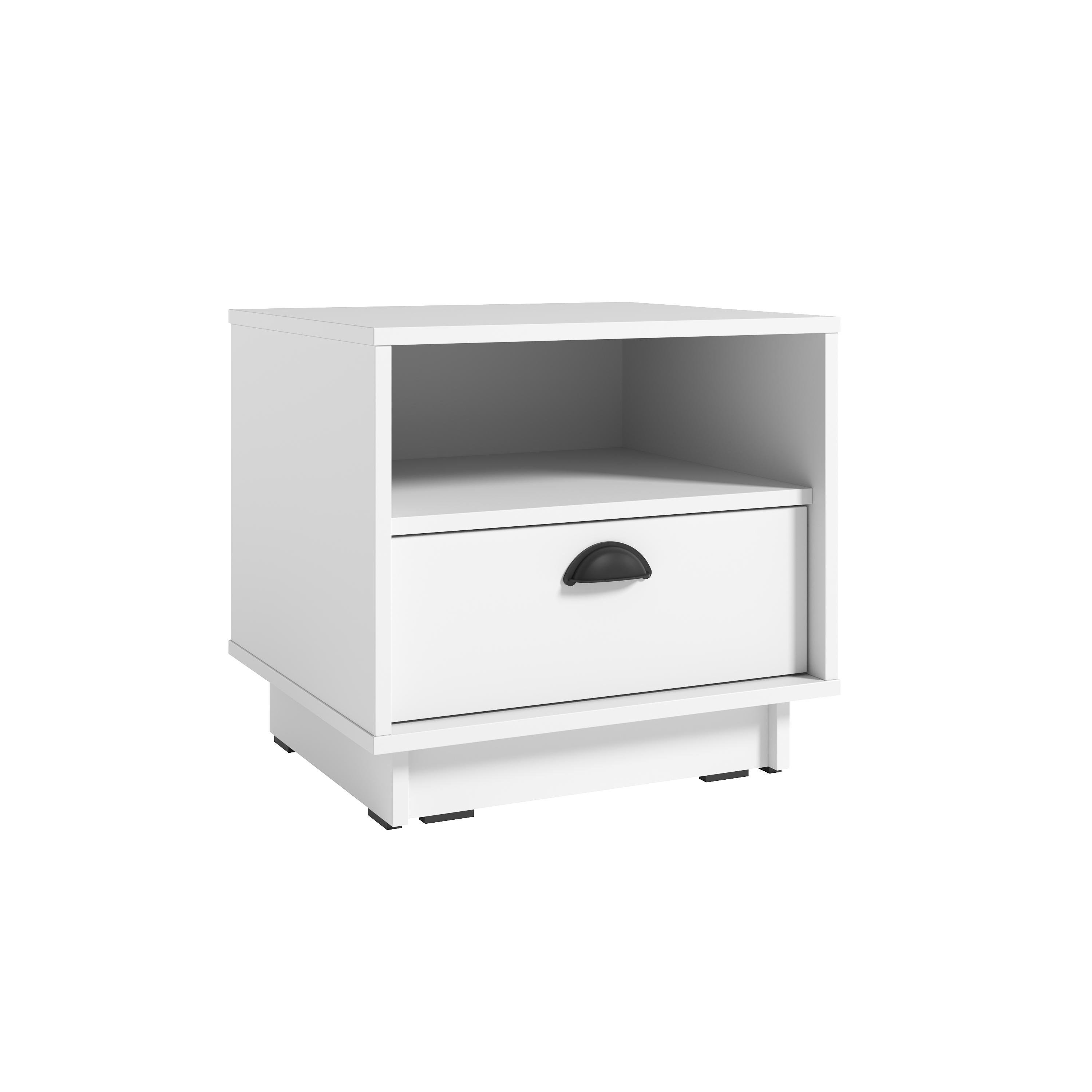 Тумба приліжкова Kuba K-0005 500x450x470 мм Білий