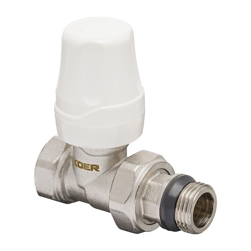 Комплект для підключення радіатора KOER SET-12 прямий з термоголовкою ВЗ 1/2"x1/2" (KR3177) - фото 2 Комплект для підключення радіатора KOER SET-12 прямий з термоголовкою ВЗ 1/2"x1/2" (KR3177) - фото 2