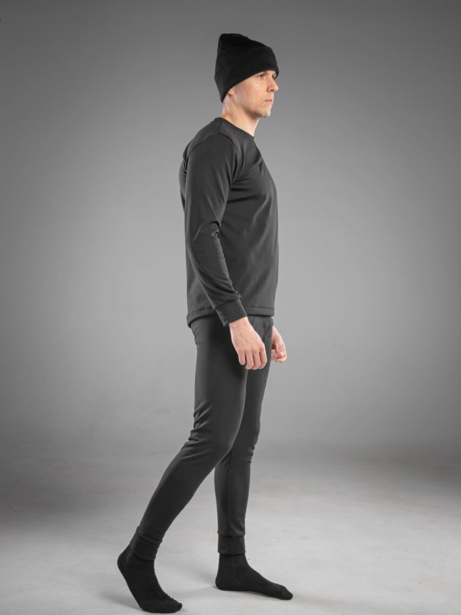 Термобелье мужское на микрофлисе термолонгсливы/термокальсоны М Черный (8199445288) - фото 10 Термобелье мужское на микрофлисе термолонгсливы/термокальсоны М Черный (8199445288) - фото 10