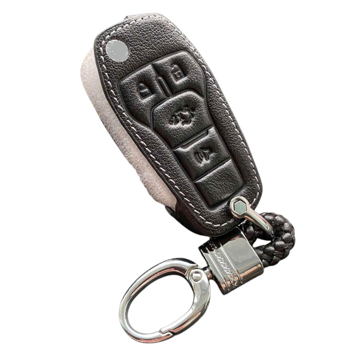 Чехол кожаный для ключа Ford (fo5le)