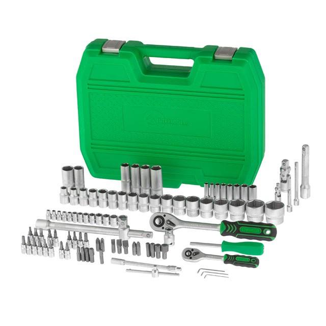 Набор инструментов Intertool ET-6094SP 1/2" 1/4" 94 ед. - фото 3