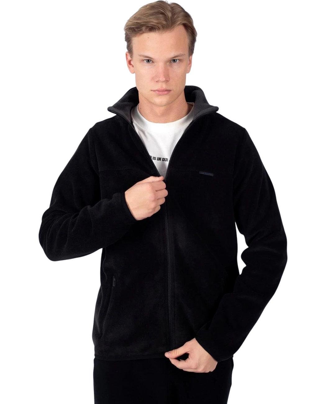 Кофта чоловіча Lee Cooper Tudio 241LCM241028.8101 флісова L Чорний (8682272503278)