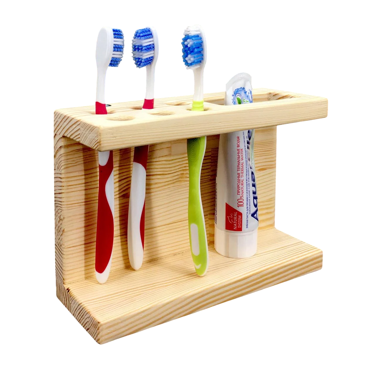 Органайзер для зубных щеток из дерева Хэмисет Бланже (ОЗП-001901)