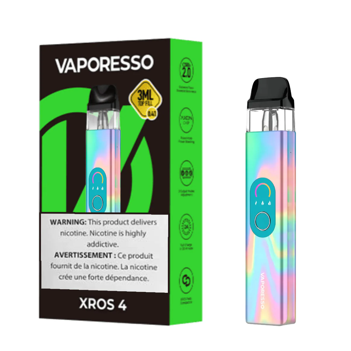 Електронна сигарета Vaporesso Xros 4 без рідини Pastele Pallete (19035942) - фото 4