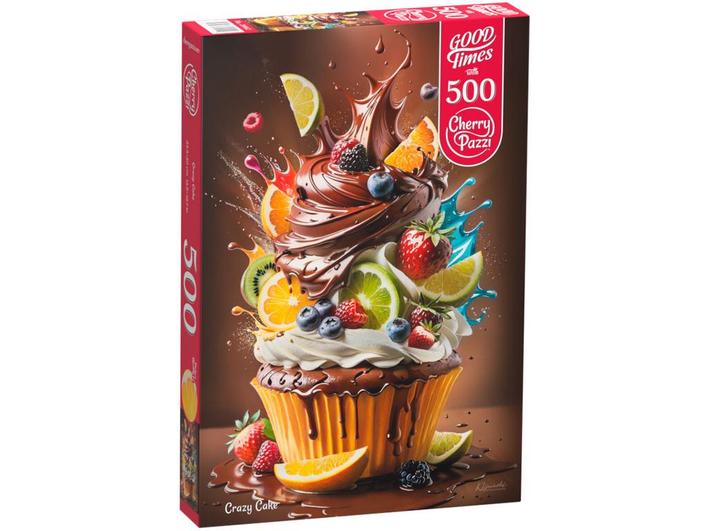Пазли CherryPazzi 500 Шалене тістечко 0142 34,5x50 см (MTT-187602) Пазли CherryPazzi 500 Шалене тістечко 0142 34,5x50 см (MTT-187602)