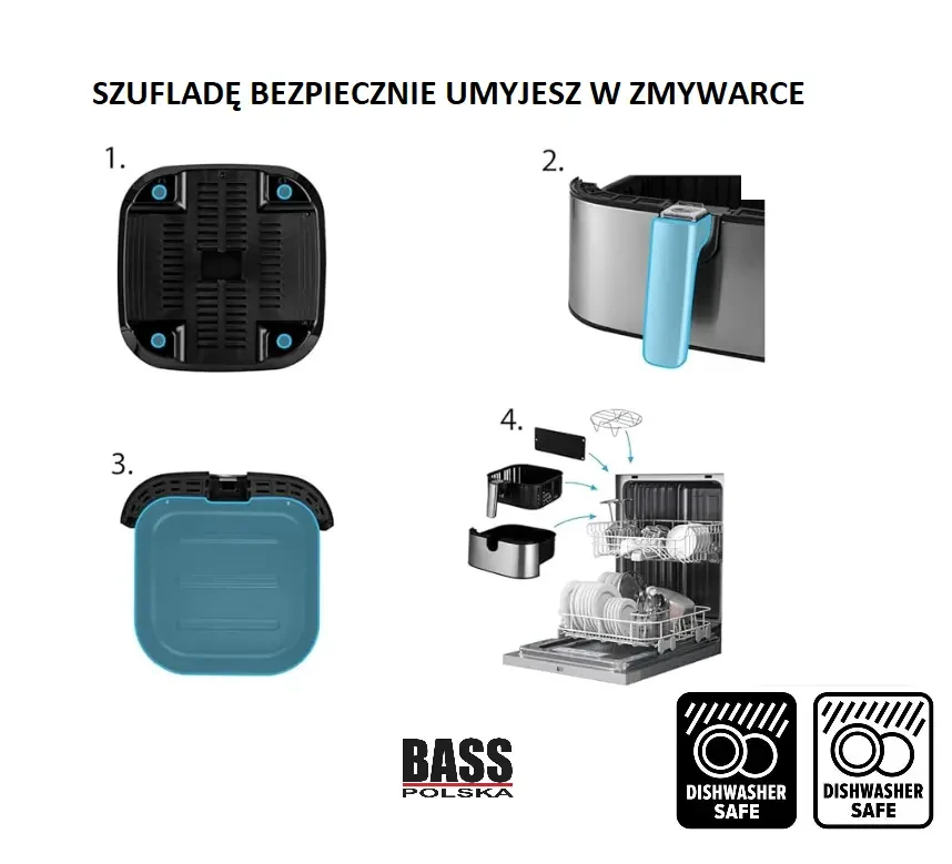 Аерогриль Bass Polska BH10876 з таймером - фото 5