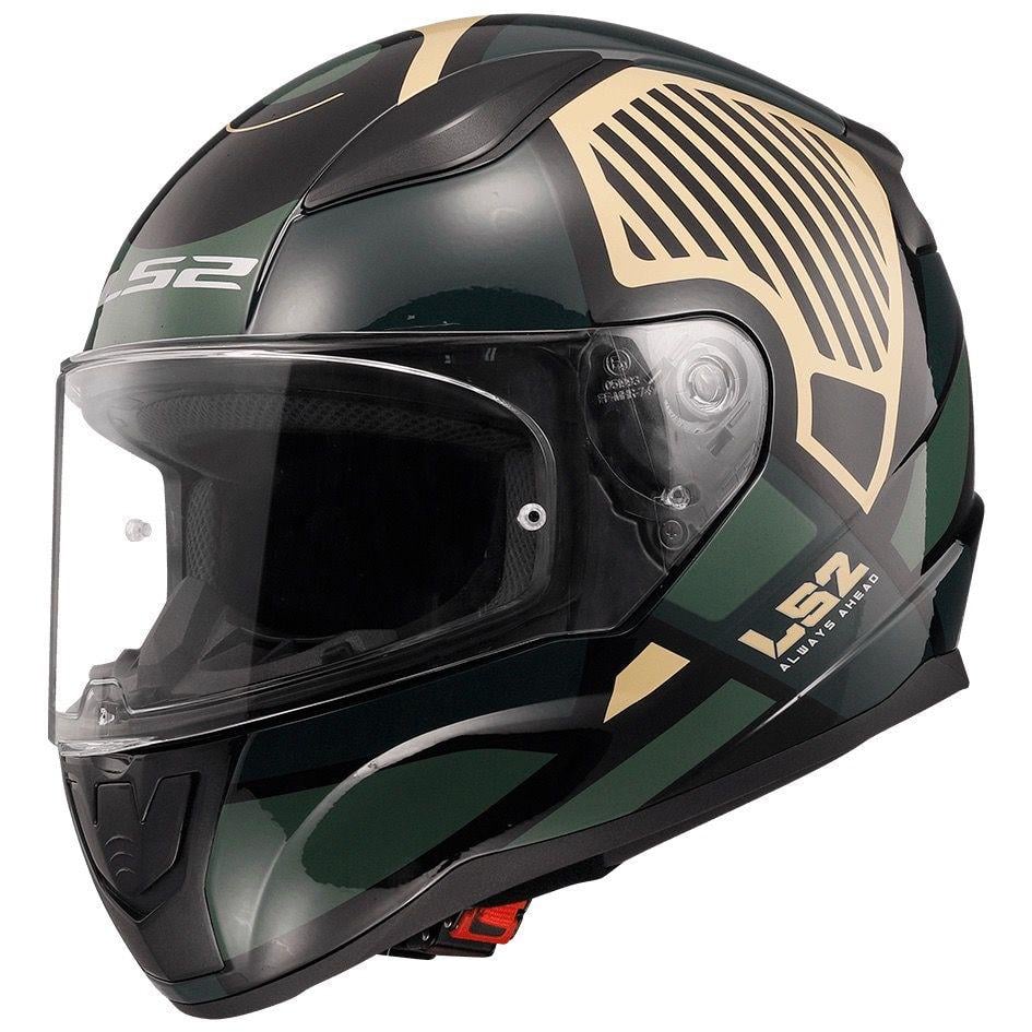 Мотошлем LS2 FF353 Rapid 2 Grid-X L Gloss Black Sand (49924)