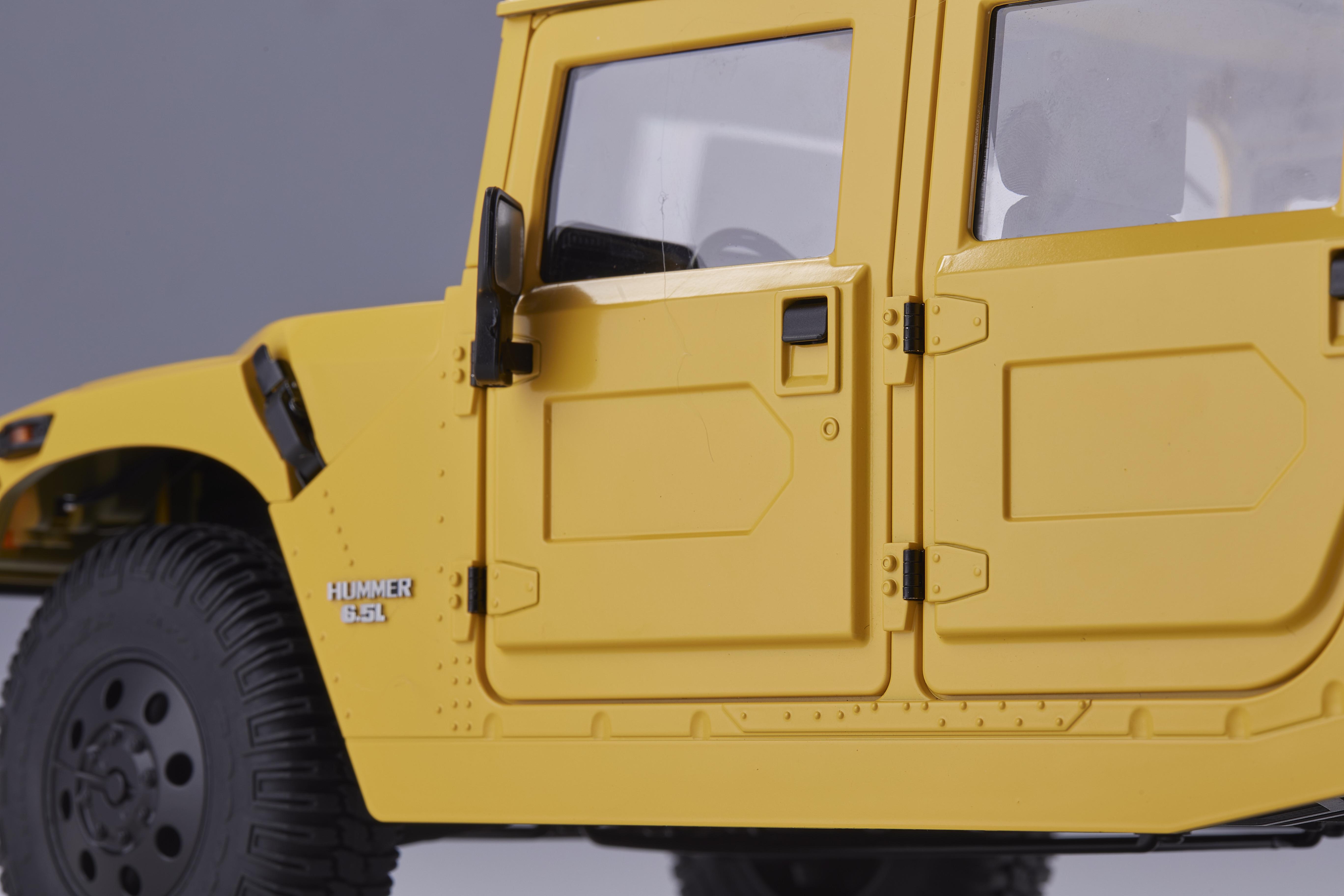 Машинка на радиоуправлении FMS 1:12 HUMMER RS Yellow - фото 22 Машинка на радиоуправлении FMS 1:12 HUMMER RS Yellow - фото 22