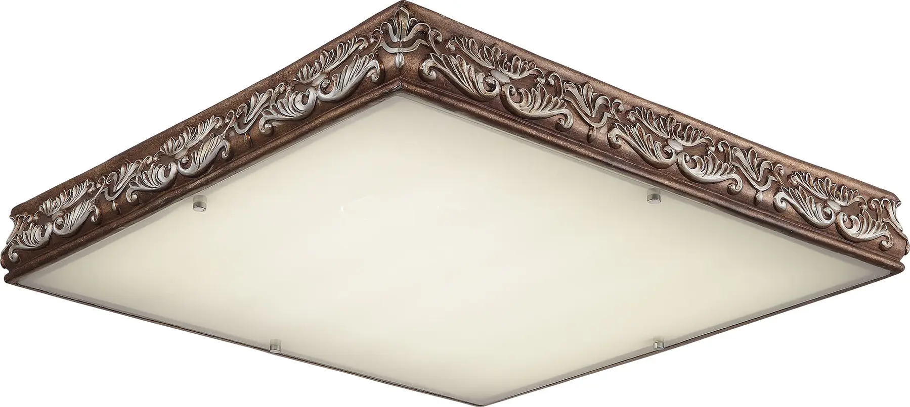 Потолочный светильник Altalusse INL-6132C-36 LED 36 Вт Silver/White (11168978)