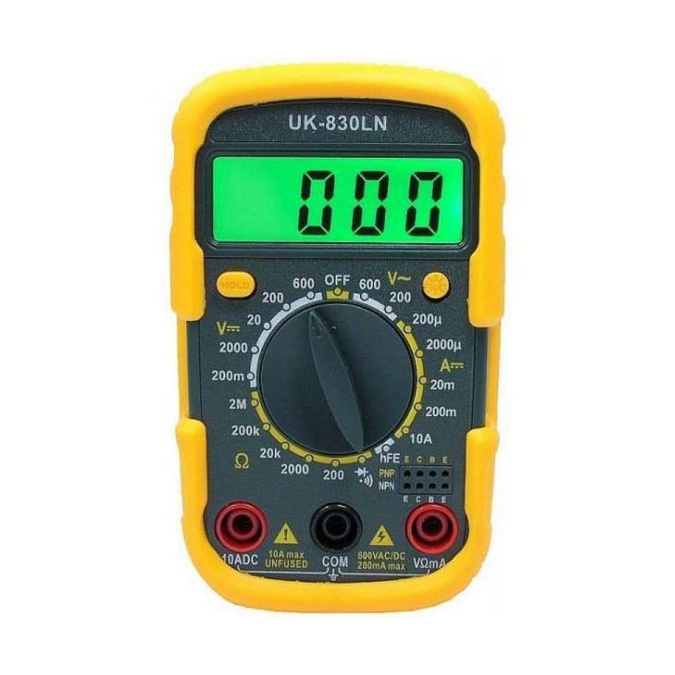 Мультиметр Digital DT-830LN 6F22 Крона 9V DC 105х60х27 мм (MX-10405)