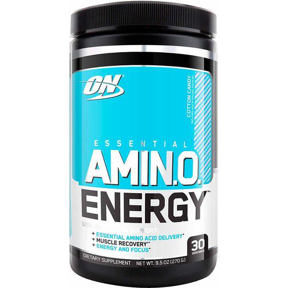 Аминокомплекс для спорта Optimum Nutrition Essential Amino Energy 270 г 30 порций Cotton Candy