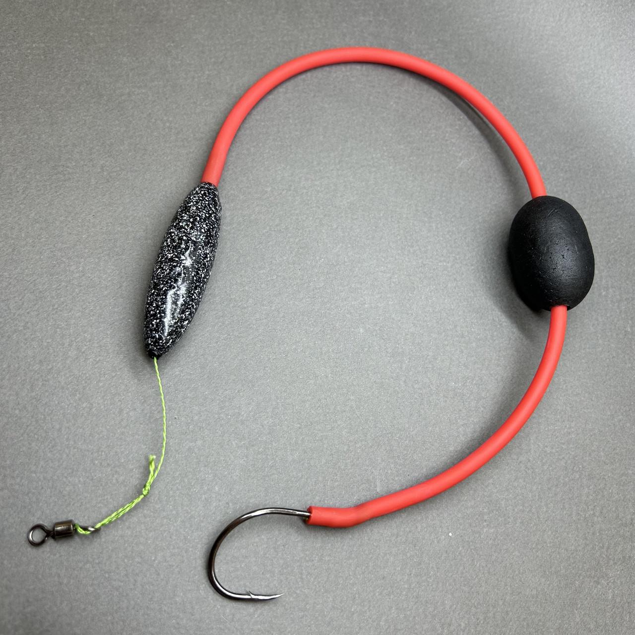 Монтаж для ловли сома iFish с подводным поплавком и одним крючком