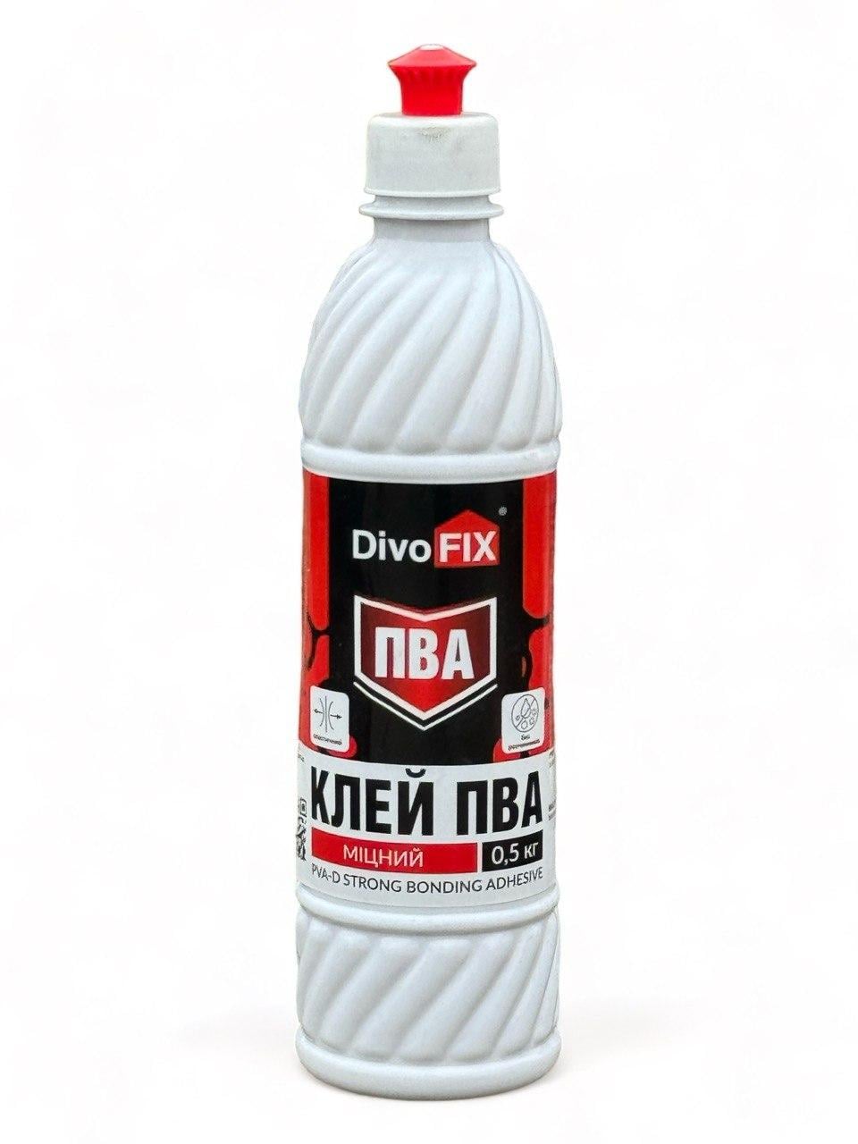Клей ПВА-Д Усиленный DivoFix 0,5 кг (23814265)