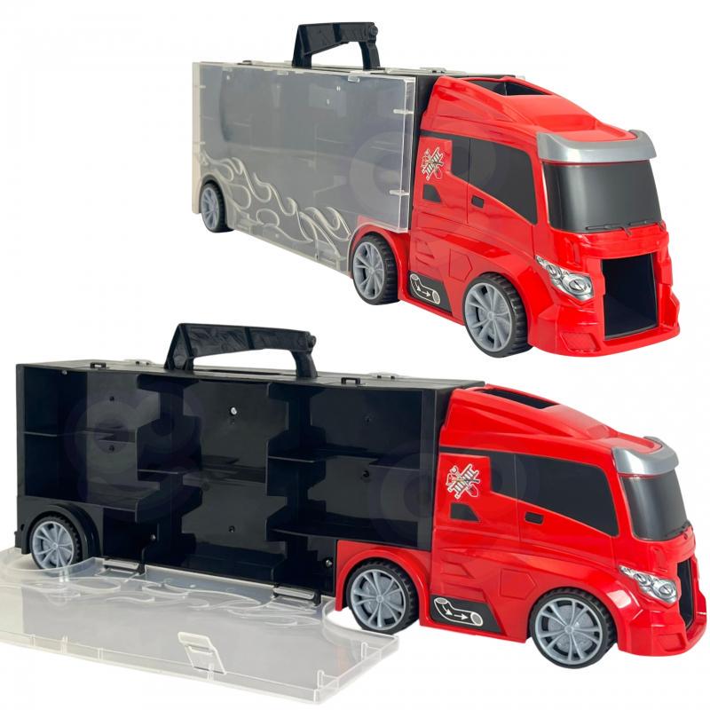 Набір вантажівка Транспортер TIR та автомобілі Woopie 11 пр. Червоний - фото 8 Набір вантажівка Транспортер TIR та автомобілі Woopie 11 пр. Червоний - фото 8