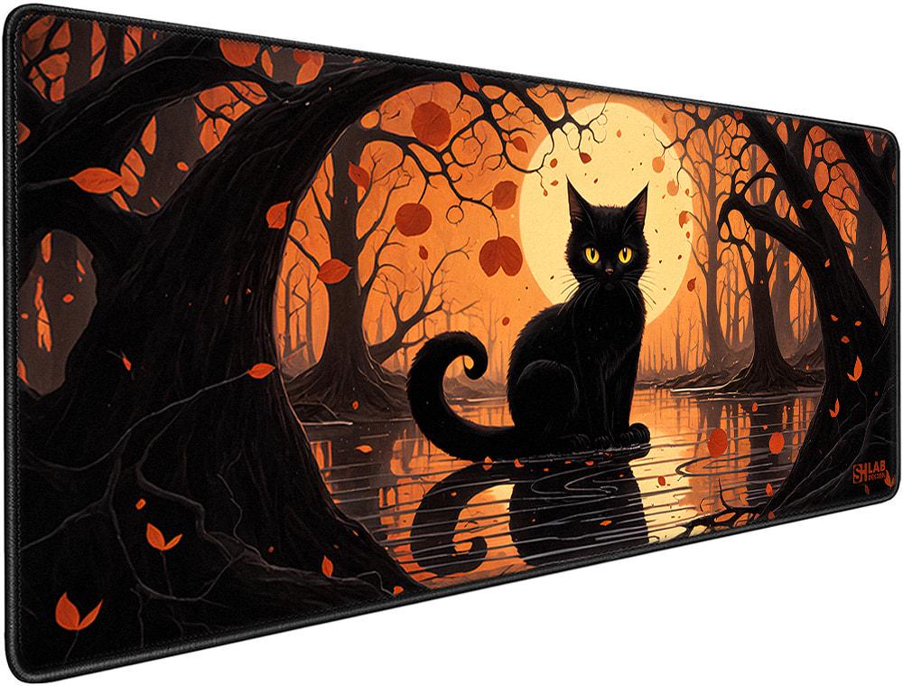 Коврик для мышки SHLab Black Cat SHM-825 70х30 см (37355) Коврик для мышки SHLab Black Cat SHM-825 70х30 см (37355)