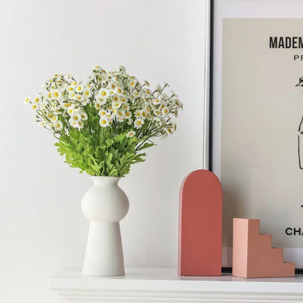 Искусственные цветы для декора Ромашки из пяти веток (C00688-1) - фото 10 Искусственные цветы для декора Ромашки из пяти веток (C00688-1) - фото 10