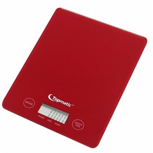 Весы кухонные Topmatic KS-400.01 Red (01515) Весы кухонные Topmatic KS-400.01 Red (01515)