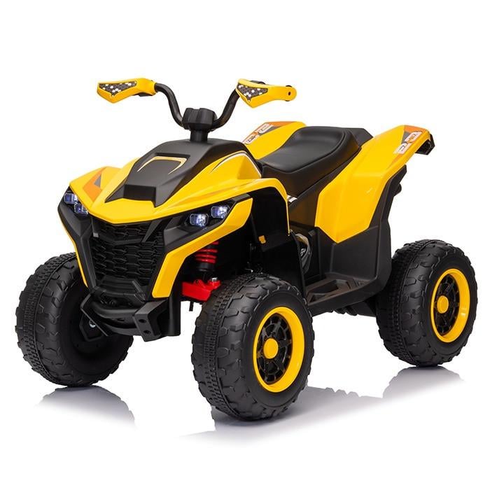 Детский электроквадроцикл Bambi 24V 300W 4WD до 30 кг Желтый (DE-169-E-672)