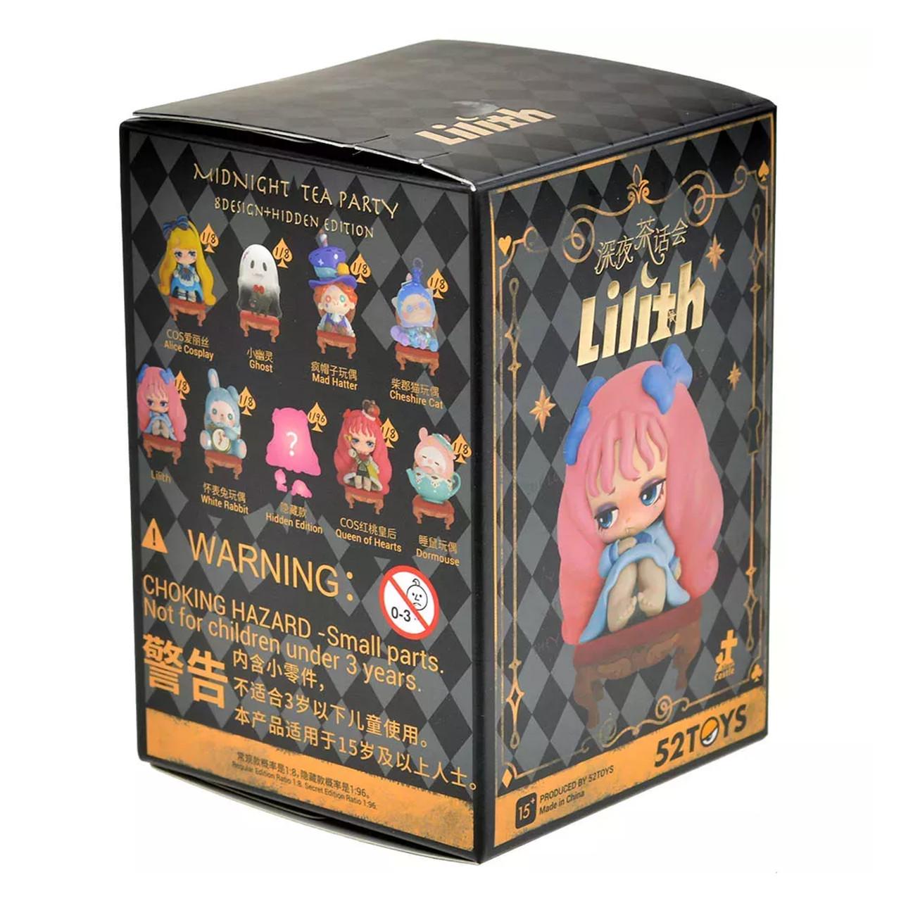 Колекційна фігурка-сюрприз із аксесуарами 52Toys LILITH Midnight Tea Party Limited edition (2453818135)