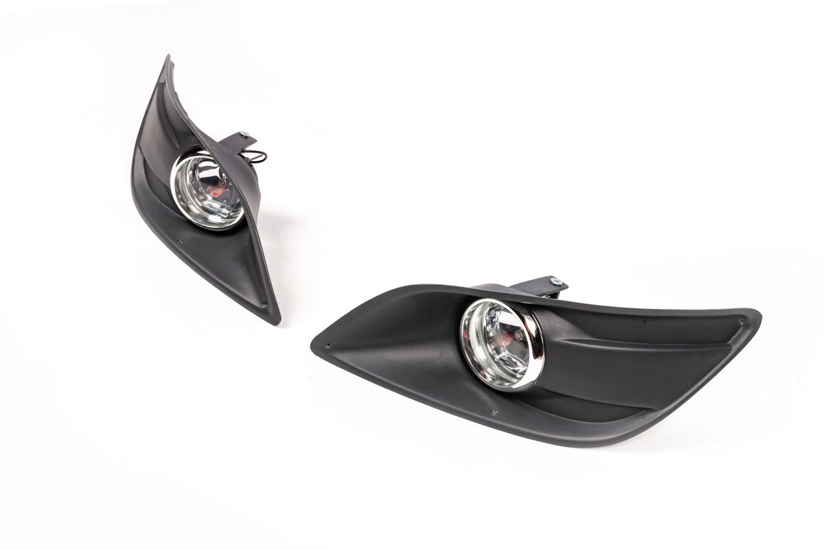 Противотуманки GPlast для Ford Focus II 2008-2011 гг. abs-пластик Черный
