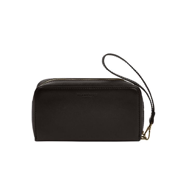 Клатч кожаный -купюрщик 4.0 краст Темно-коричневый (A-028443)