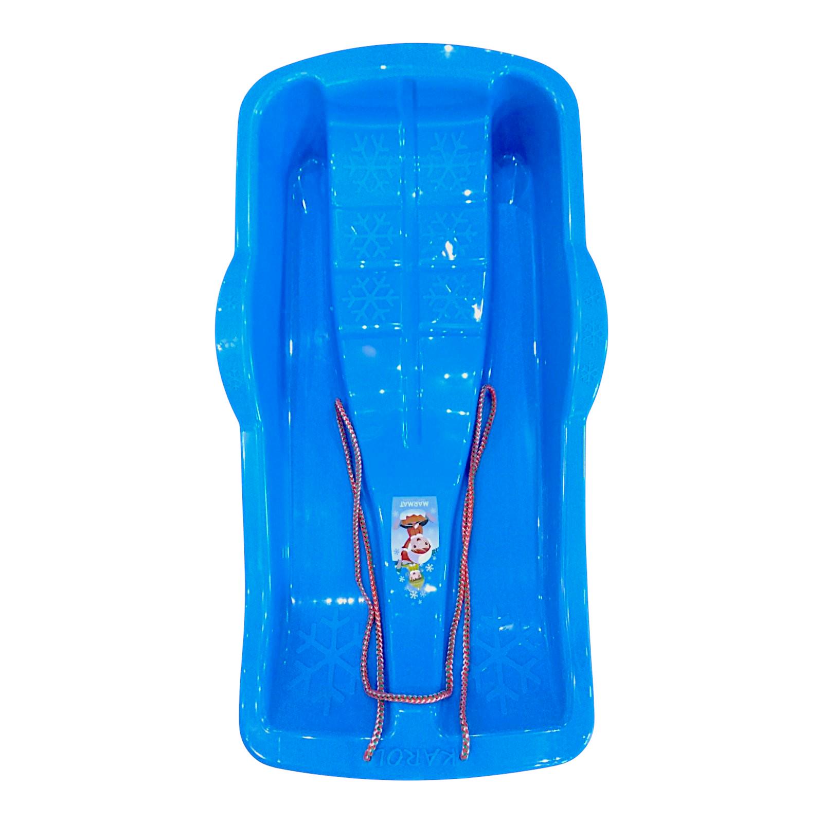 Санки дитячі з ручками Marmat Karol Синій (11144) - фото 2 Санки дитячі з ручками Marmat Karol Синій (11144) - фото 2