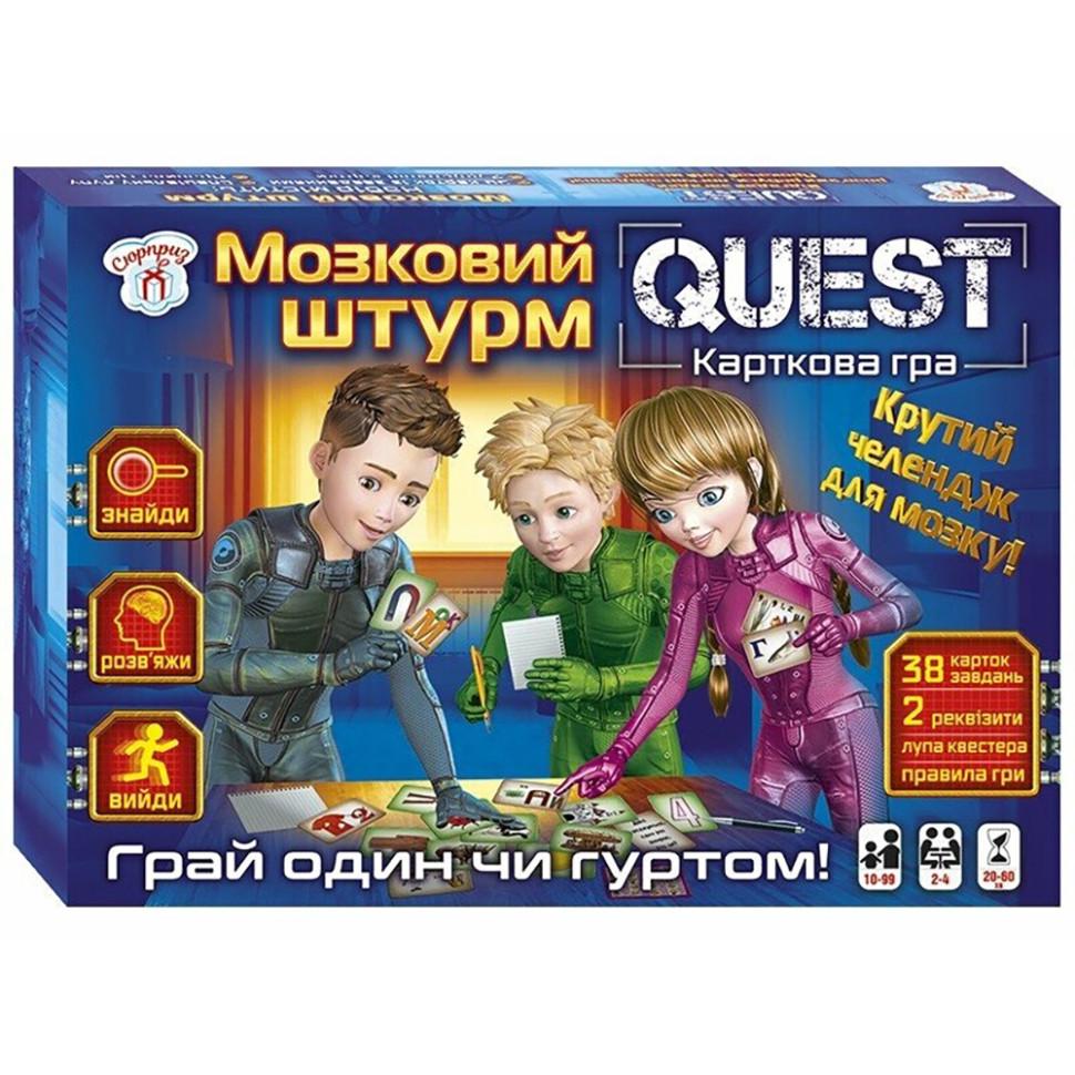 Игра настольная Ranok Creative "Мозковий штурм-сюрприз"
