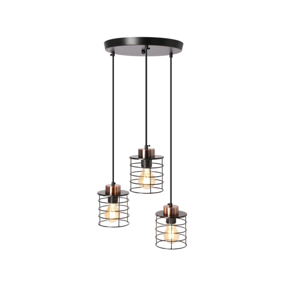 Люстра Candellux Glob 40x100 см Черно-коричневый (33-00408)