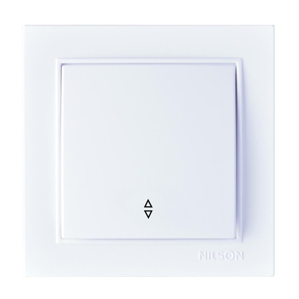 Вимикач Nilson Thor прохідний Білий (27111007)