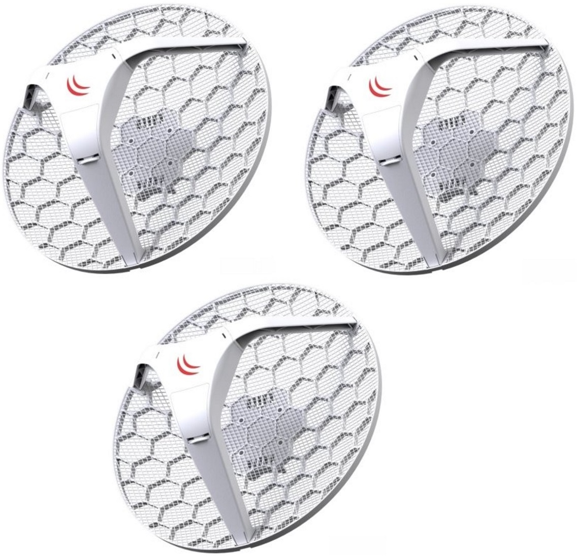 Точка доступа внешняя Mikrotik LHG 5 24,5 dBi 5 ГГц в комплекте 3 шт. (RBLHG5kit) Точка доступа внешняя Mikrotik LHG 5 24,5 dBi 5 ГГц в комплекте 3 шт. (RBLHG5kit)