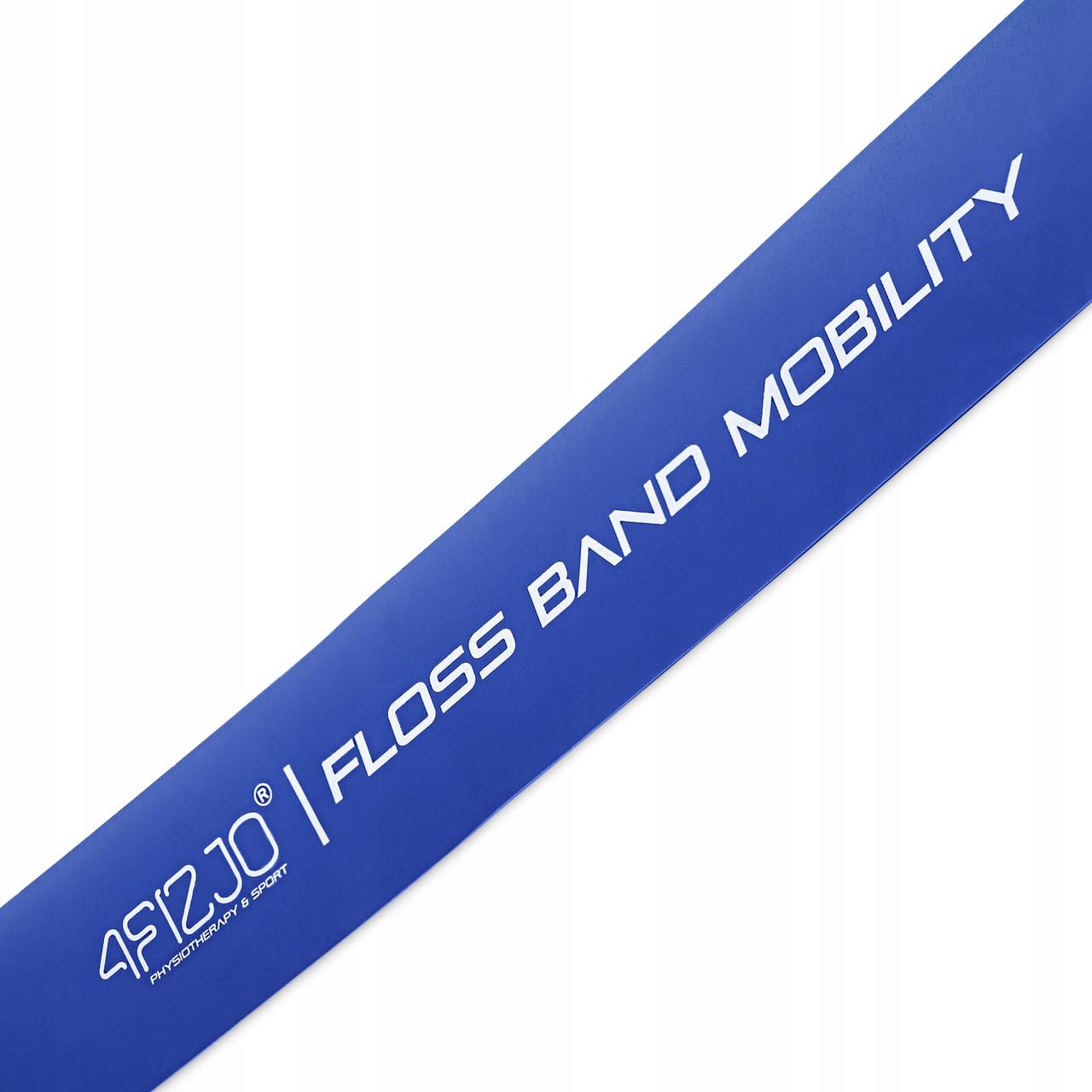 Лента компрессионная для флоссинга 4fizjo Floss Band 207x5x0,1 см Blue (P-5905973405218) - фото 3