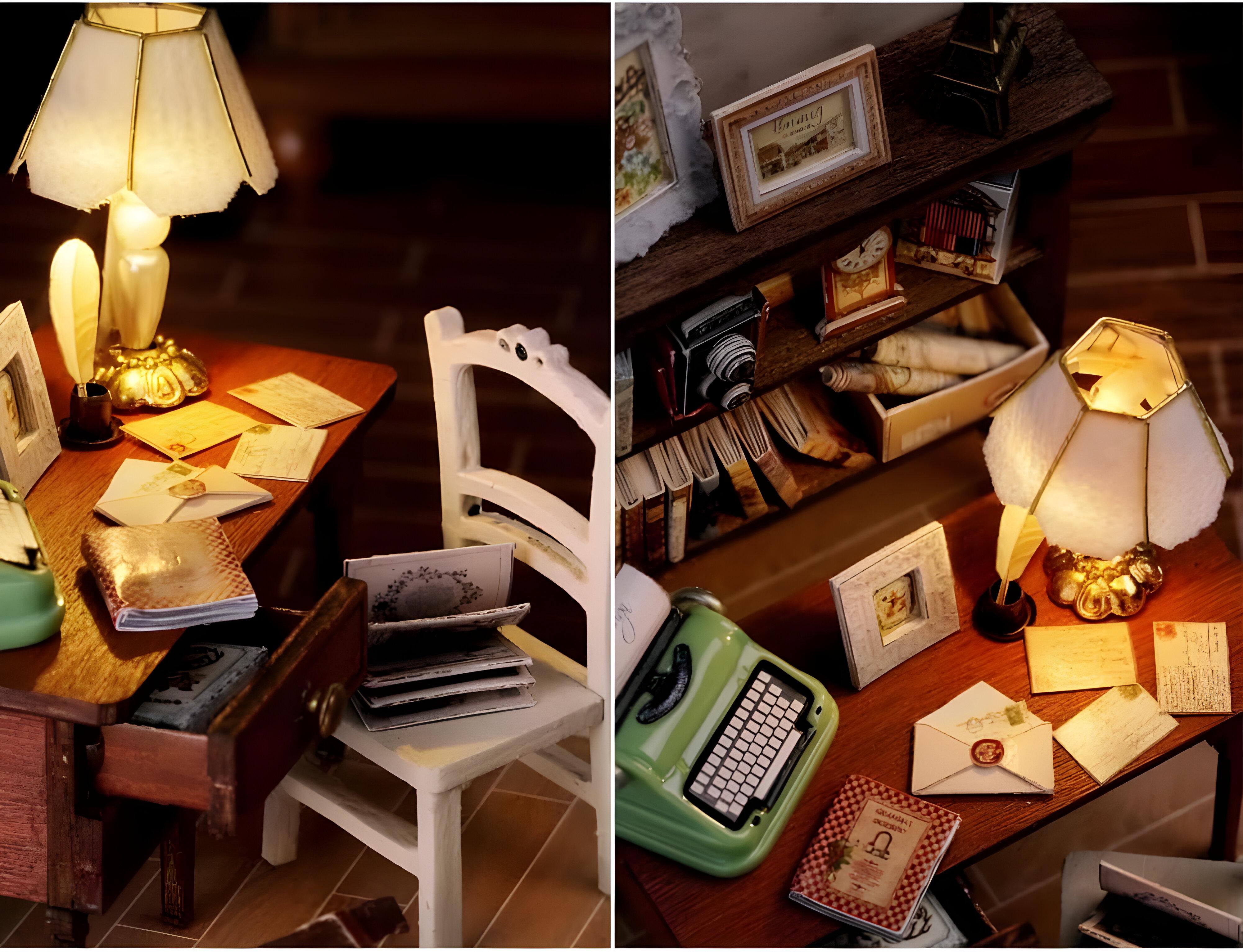 Конструктор 3D Румбокс Элегантная студия своими руками со световыми эффектами (QT-031) - фото 7 Конструктор 3D Румбокс Элегантная студия своими руками со световыми эффектами (QT-031) - фото 7