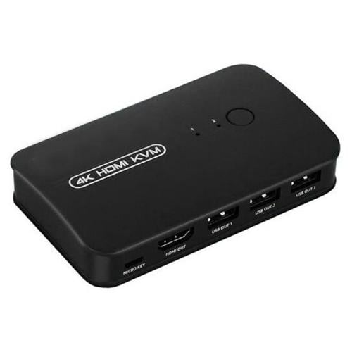 Свич переключатель KVM HDMI/USB кнопка ДК (1176-dde52) - фото 1 Свич переключатель KVM HDMI/USB кнопка ДК (1176-dde52) - фото 1