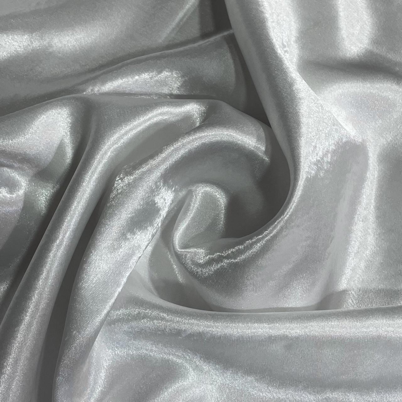 Ткань атлас креп-сатин Белый (24478942) - фото 2 Ткань атлас креп-сатин Белый (24478942) - фото 2