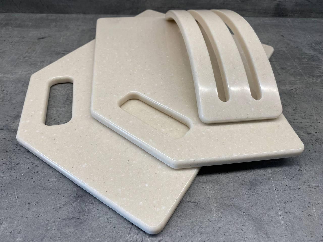 Набор досок кухонных Lightsand из искусственного камня на подставке 2 шт. (226) - фото 2 Набор досок кухонных Lightsand из искусственного камня на подставке 2 шт. (226) - фото 2