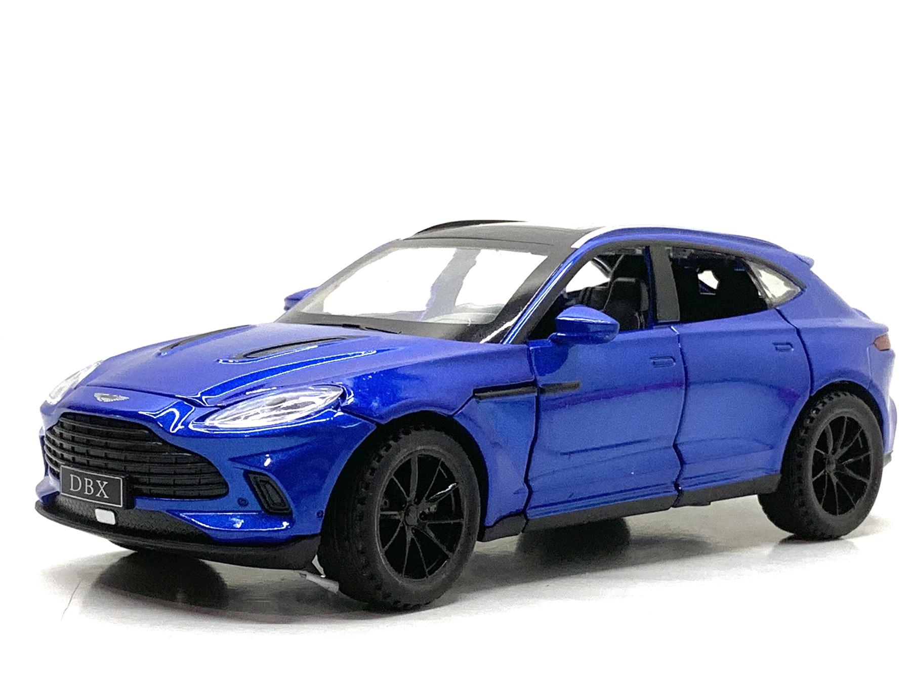 Машина АвтоСвіт Aston Martin DBX инерционная масштаб 1:32 открываются двери/капот/багажник 16,5 см Синий (AP-2020)