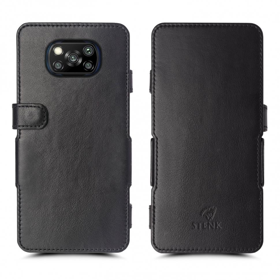 Чехол книжка Stenk Prime для Xiaomi Poco X3 Черный (68068)