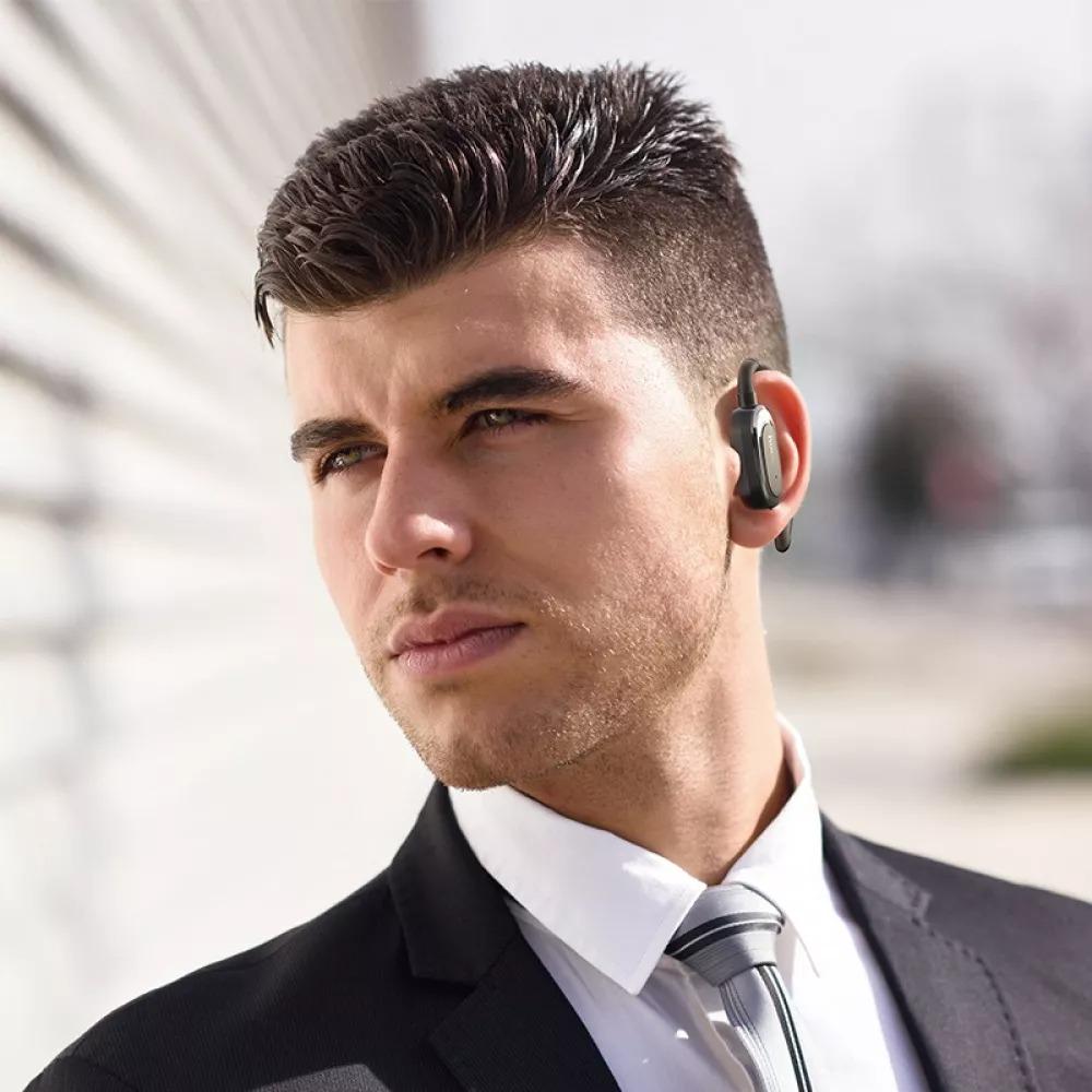 Bluetooth гарнітура Hoco E26 Plus Encourage 50 мАг чорний - фото 3 Bluetooth гарнітура Hoco E26 Plus Encourage 50 мАг чорний - фото 3