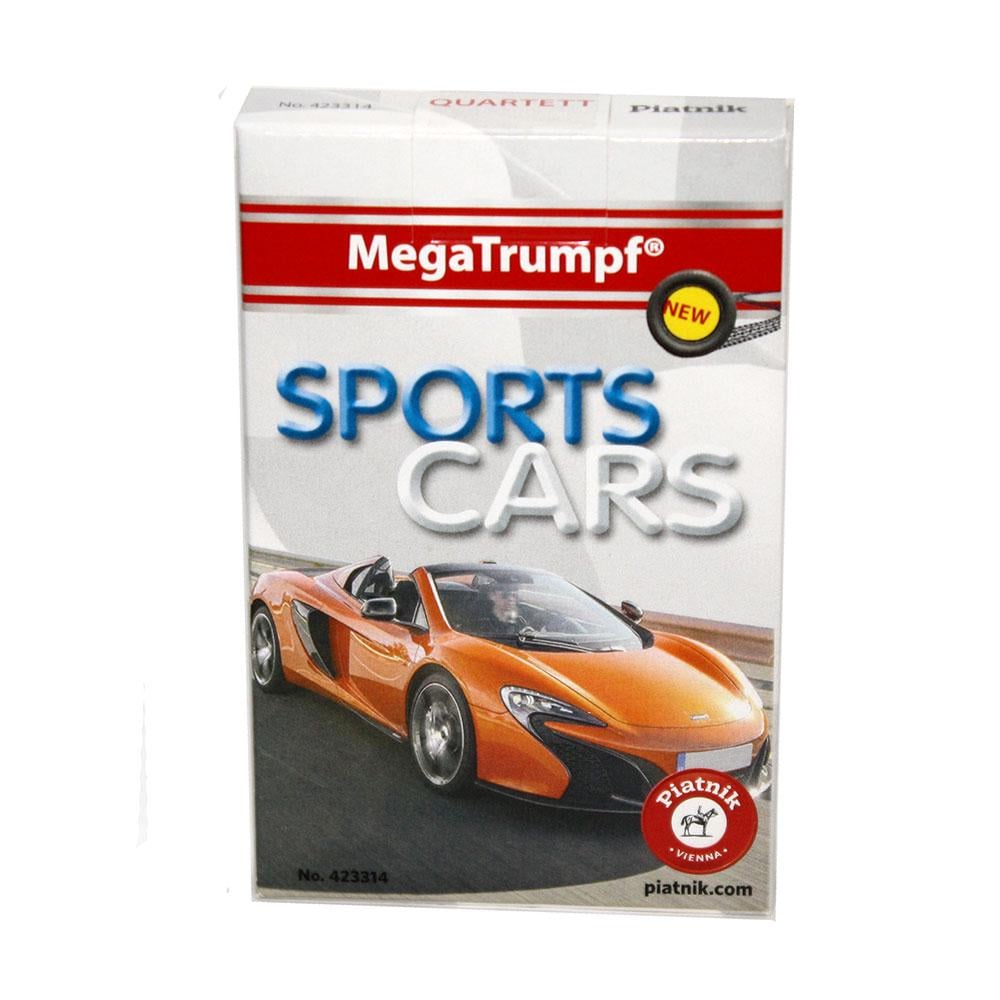 Игра карточная Piatnik Megatrumpf SPORTS CARS 32 карты (9196/423314)