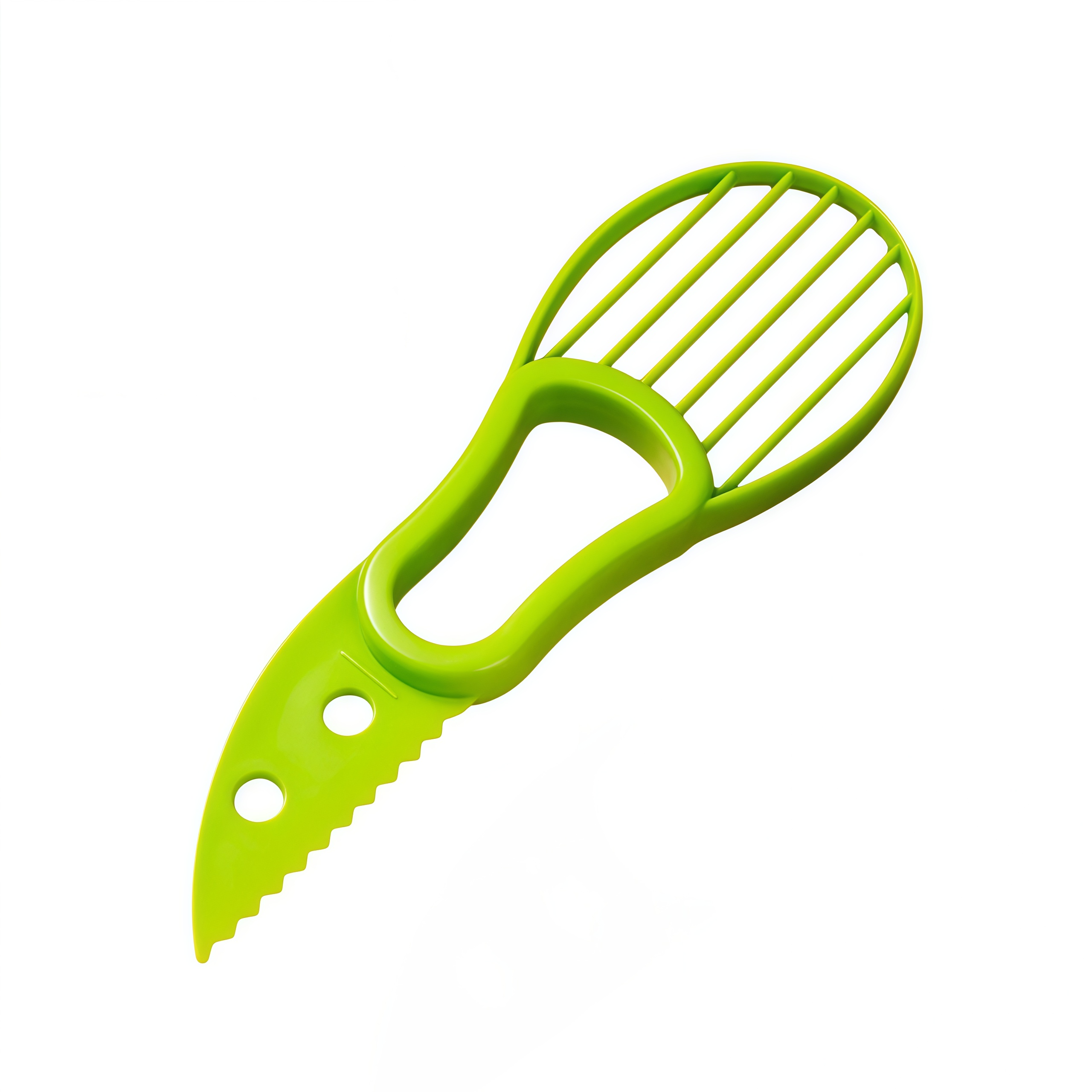 Нож для чистки авокадо и фруктов полипропиленовый 18 см Салатовый (D-0033) Нож для чистки авокадо и фруктов полипропиленовый 18 см Салатовый (D-0033)