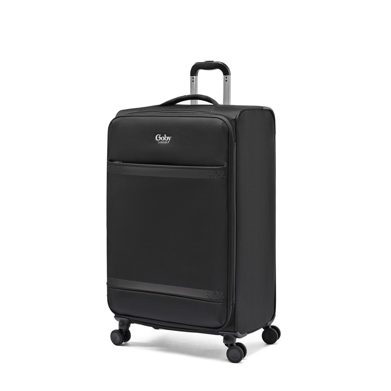 Чемодан текстильная ручная кладь Goby London GB-3009/20 с расширением 4 колеса замок TSA 43 л 50х40х20 см Black (2505833969) Чемодан текстильная ручная кладь Goby London GB-3009/20 с расширением 4 колеса замок TSA 43 л 50х40х20 см Black (2505833969)