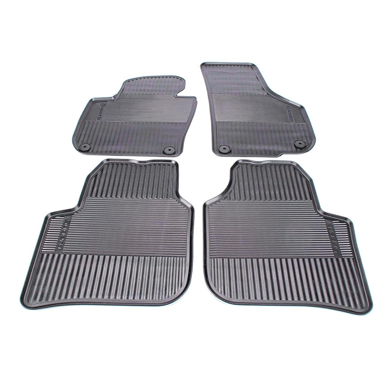 Коврики в салон Skoda Superb 2008-2015 резиновые 4 шт. (3T1061550)
