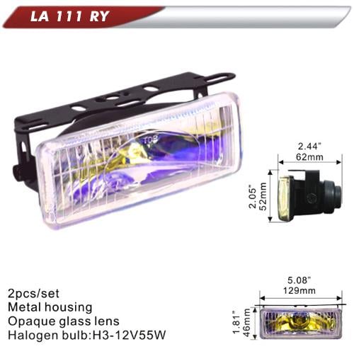 Фара дополнительная DLAA 111-RY H3-12V-55W 129х46 мм (37726)