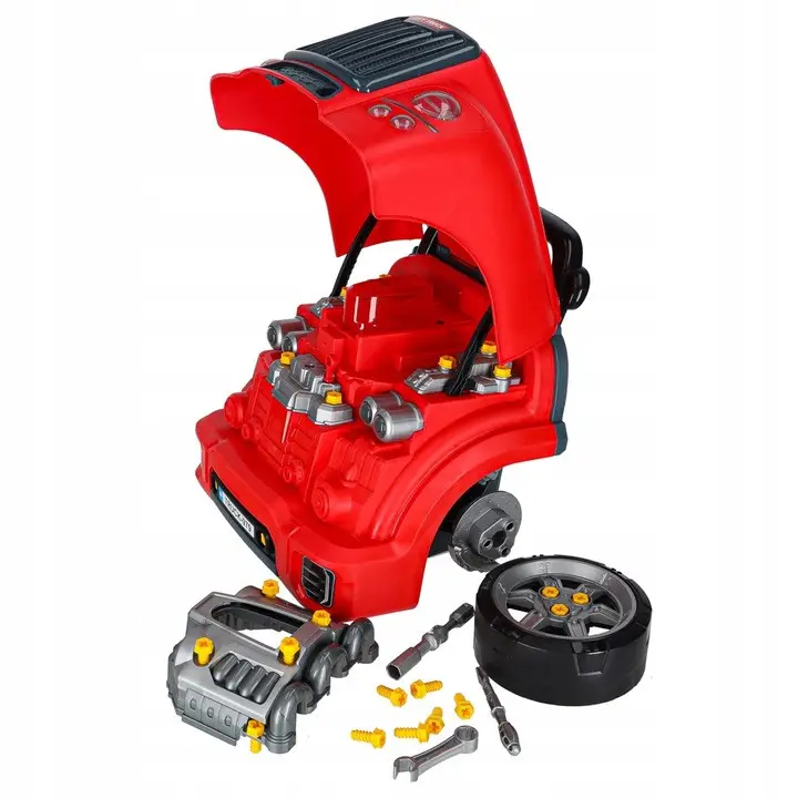 Дитячий набір механіка Iso Trade 26574 3+ автомобіль із розбірним двигуном/світло та звук/інструменти в комплекті (26574) - фото 7 Дитячий набір механіка Iso Trade 26574 3+ автомобіль із розбірним двигуном/світло та звук/інструменти в комплекті (26574) - фото 7