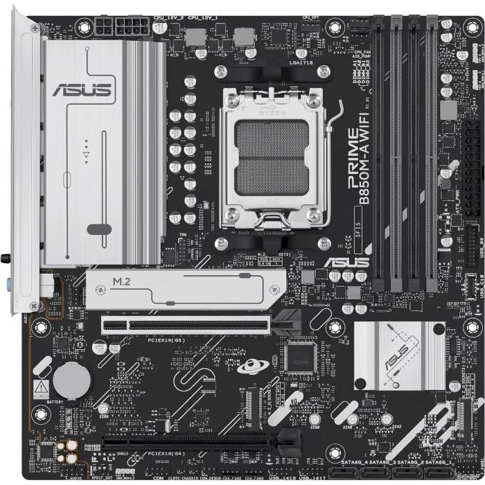 Материнская плата Asus PRIME B850M-A Wi-Fi Black (31022345)