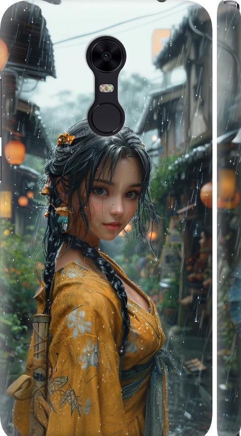 Чехол на Xiaomi Redmi 5 Plus Anime-girl (6133m-1347-42517)