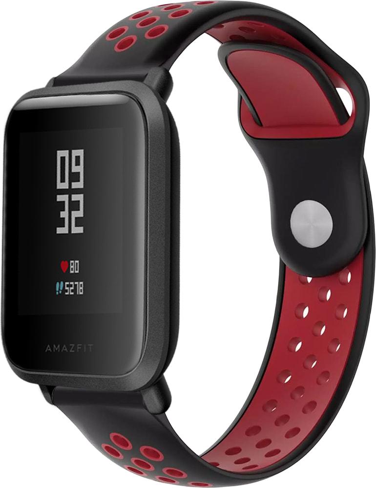 Ремешок Sport для Amazfit Bip Black/Red (33359-44)