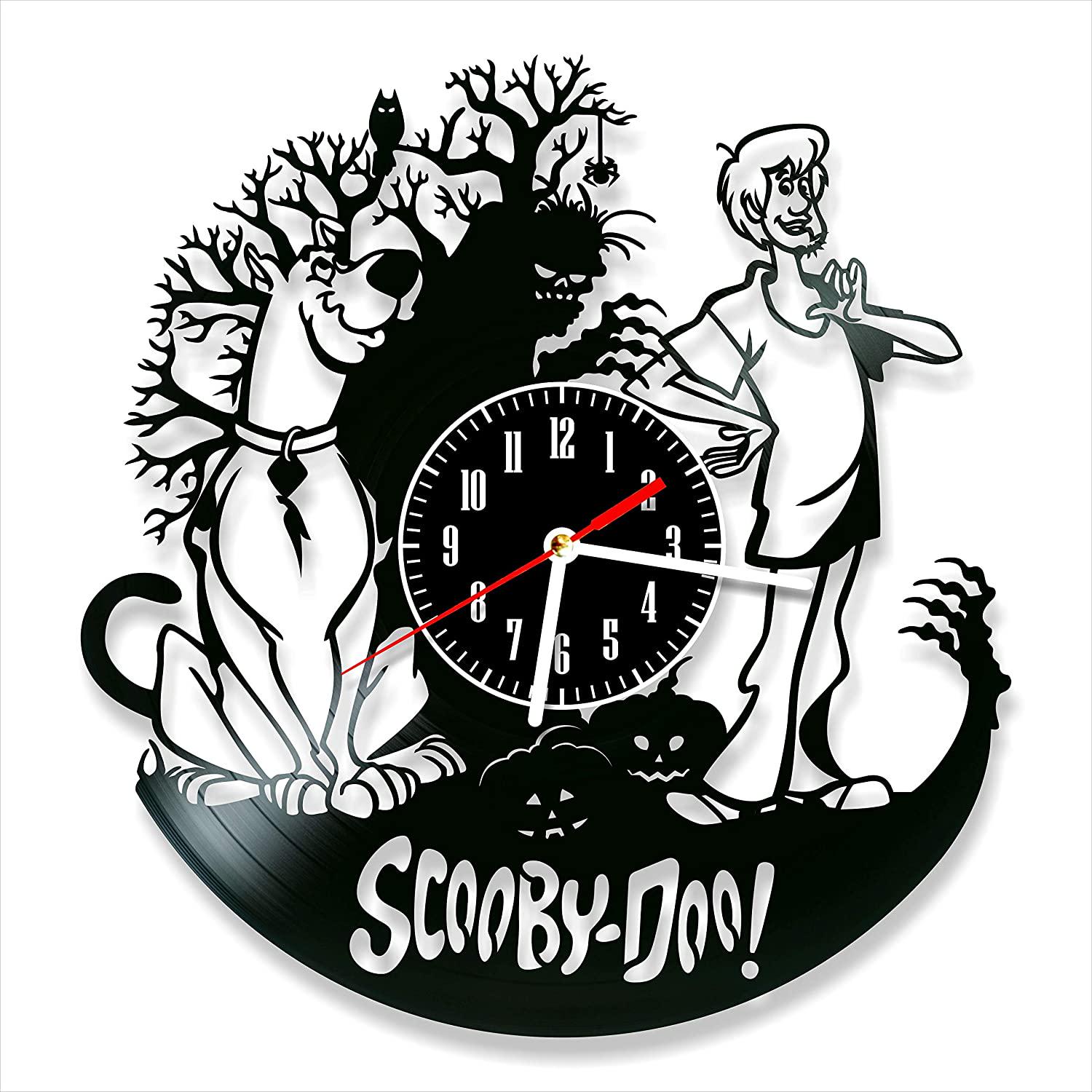 Часы настенные Скуби-Ду 2349 из виниловой пластинки